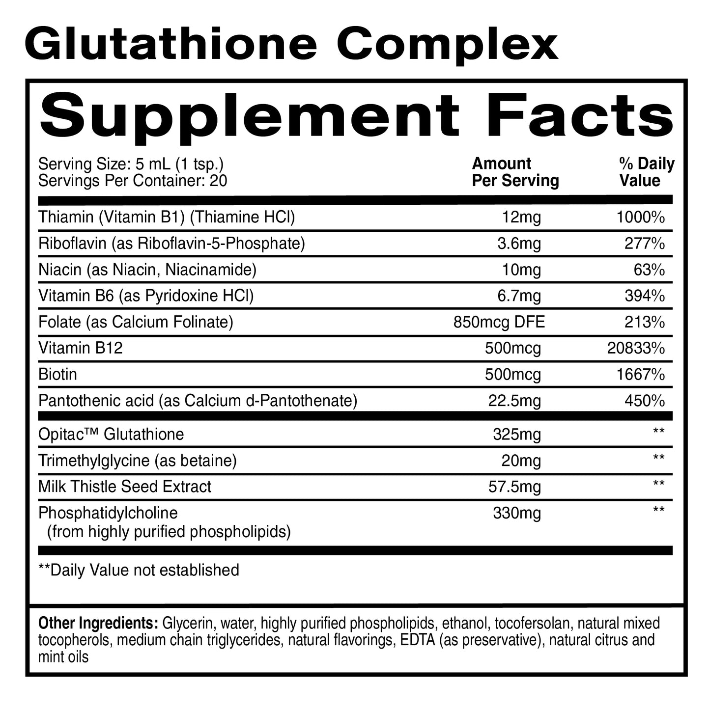 Glutathione Complex