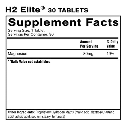 H2 Elite® 30 Tablets