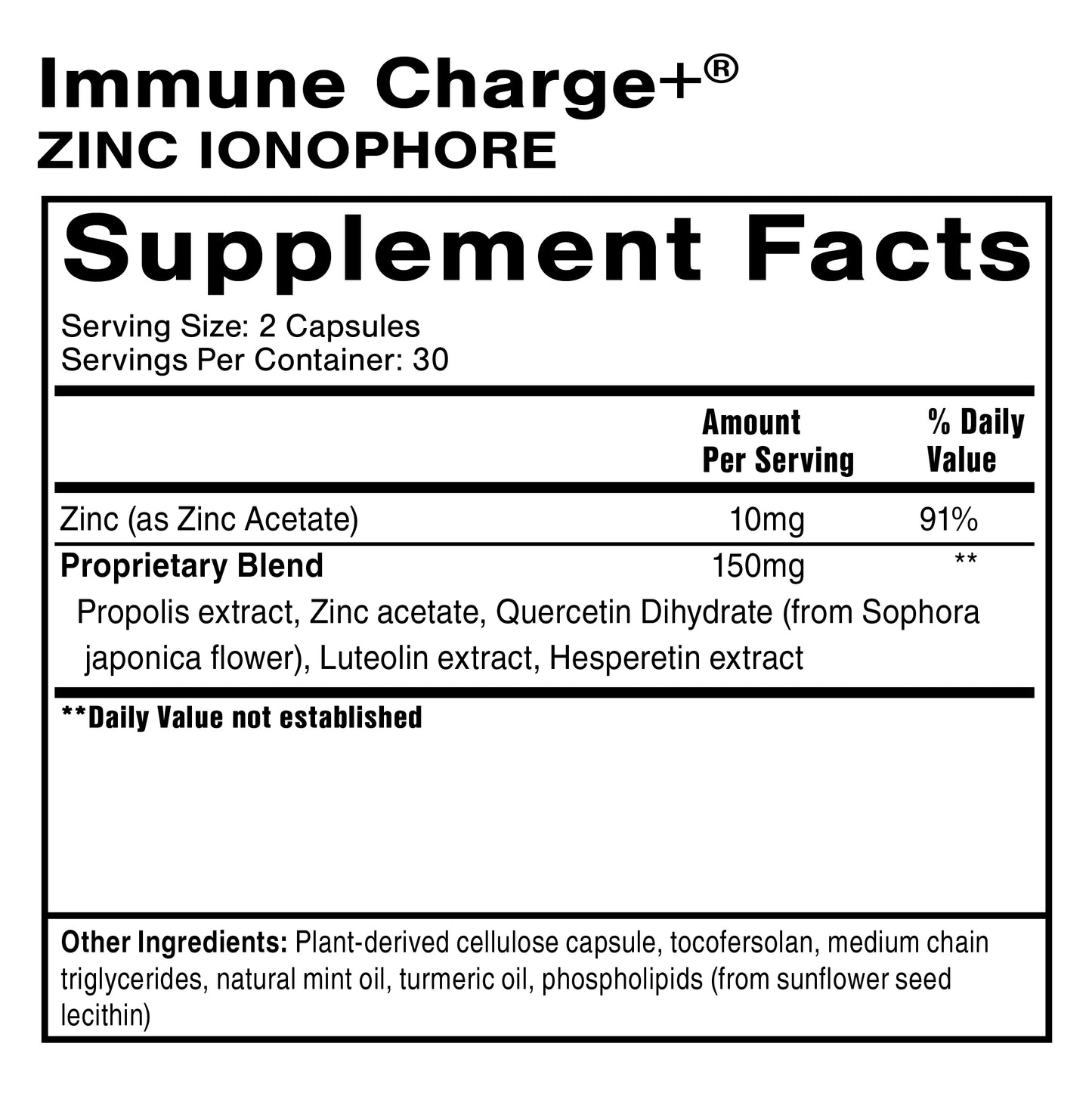 Immune Charge+® Zinc Ionophore