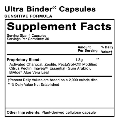 Ultra Binder® Sensitive Formula Capsules