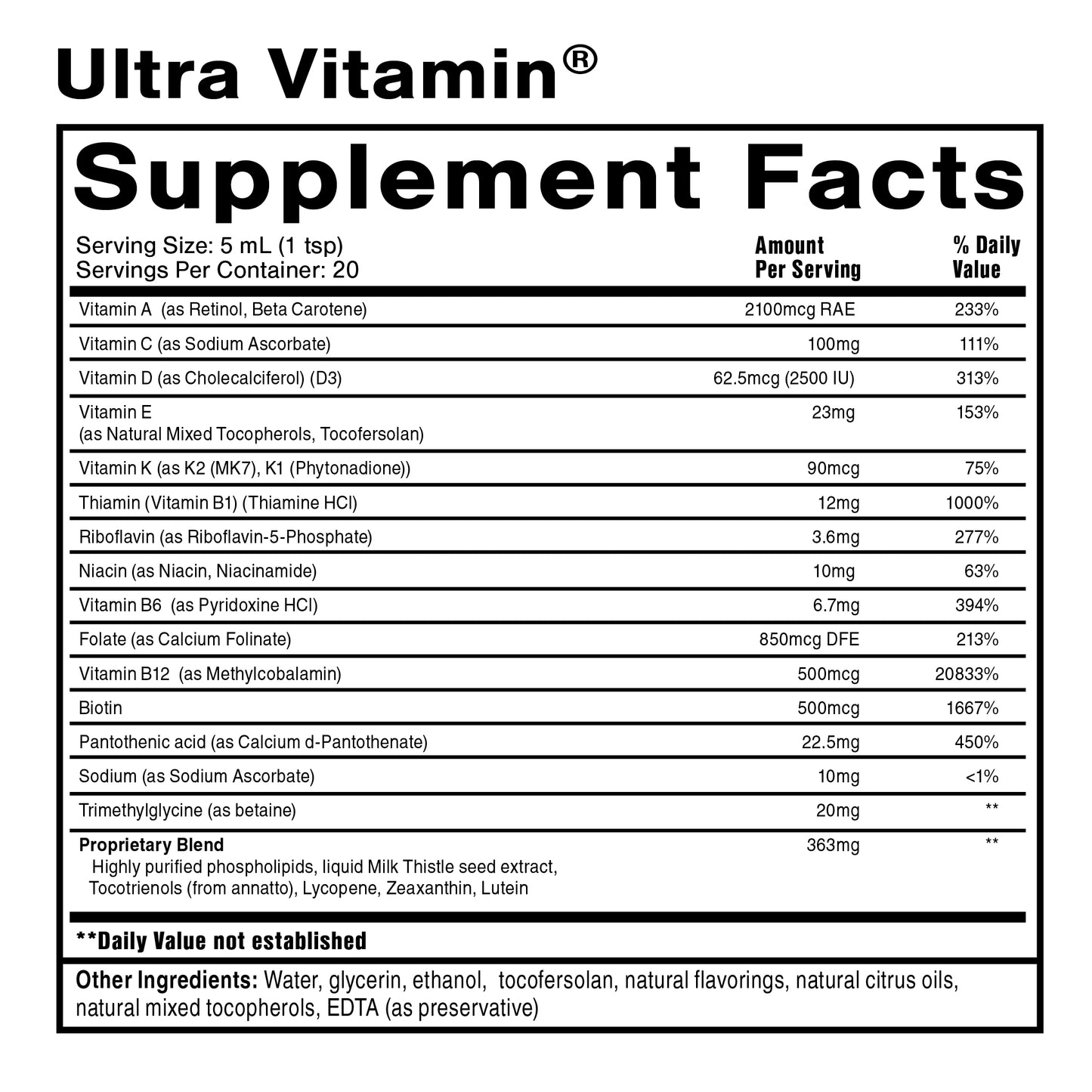 Ultra Vitamin®