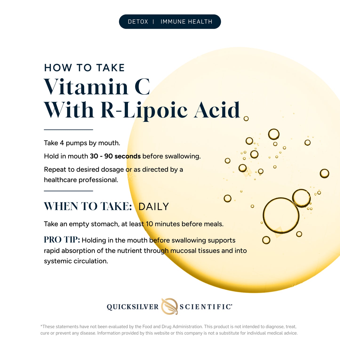Vitamin C with RLA